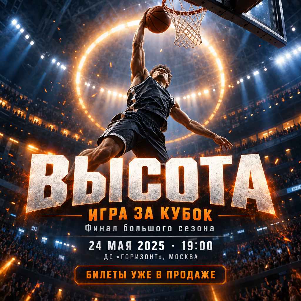 Афиша: Высота: игра за кубок